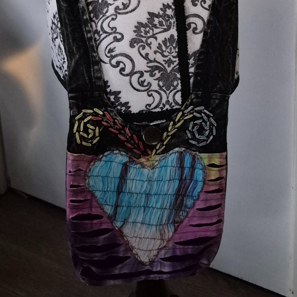 Love Print Small Crossbody Bag